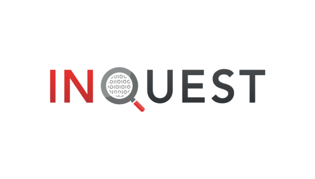 white background with Inquest logo the first two letters are red and the Q is a magnifying glass