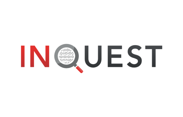 white background with Inquest logo the first two letters are red and the Q is a magnifying glass