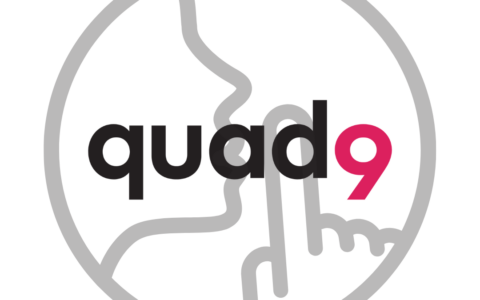 person shushing icon with q9 logo
