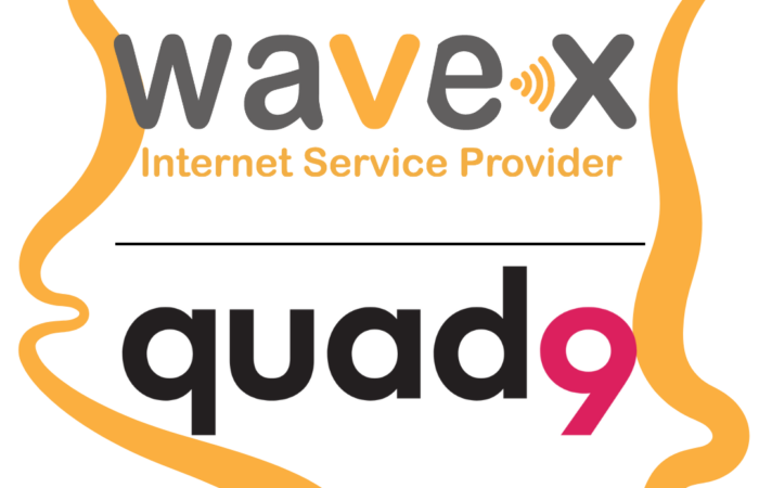 white background with yellow streak rapping around the announcement of Q9 wave X