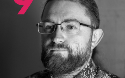 grey and black background with red 9, Michał "rysiek" Woźniak: quad9 Senior Operations Engineer